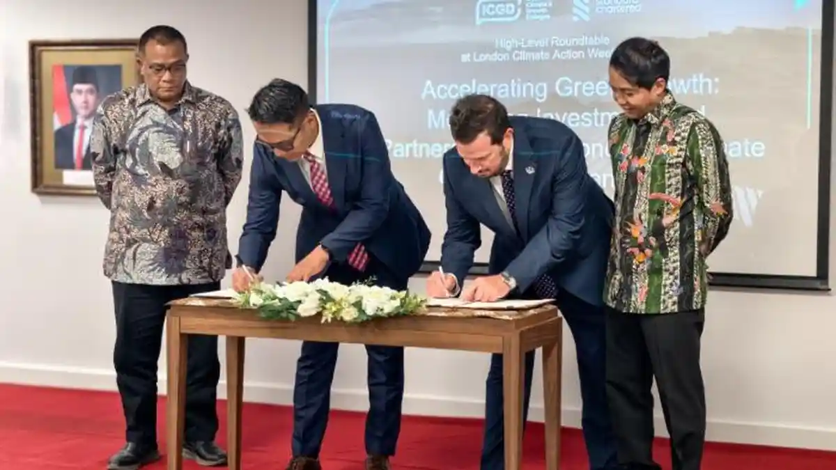 Di Inggris, Menhut Teken MoU untuk Dukung Perlindungan Hutan Indonesia - Tribunnews.com
