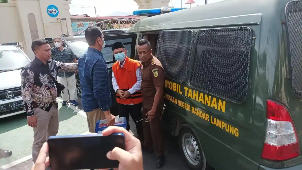 Merasa Kurang Nyaman, Karomani Minta Dipindahkan ke Rutan Rajabasa Lampung