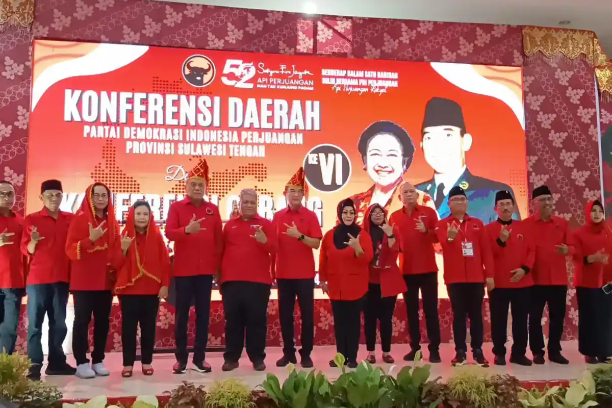 Zainal Muluk Lapangandong Kembali Pimpin PDIP Tojo Una-una