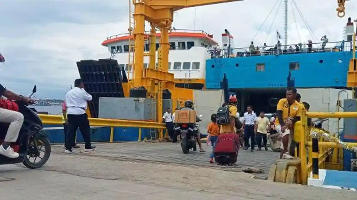 PT ASDP Ferry Indonesia Cabang Kupang Catat 39.223 Penumpang Gunakan Ferry di Periode Nataru