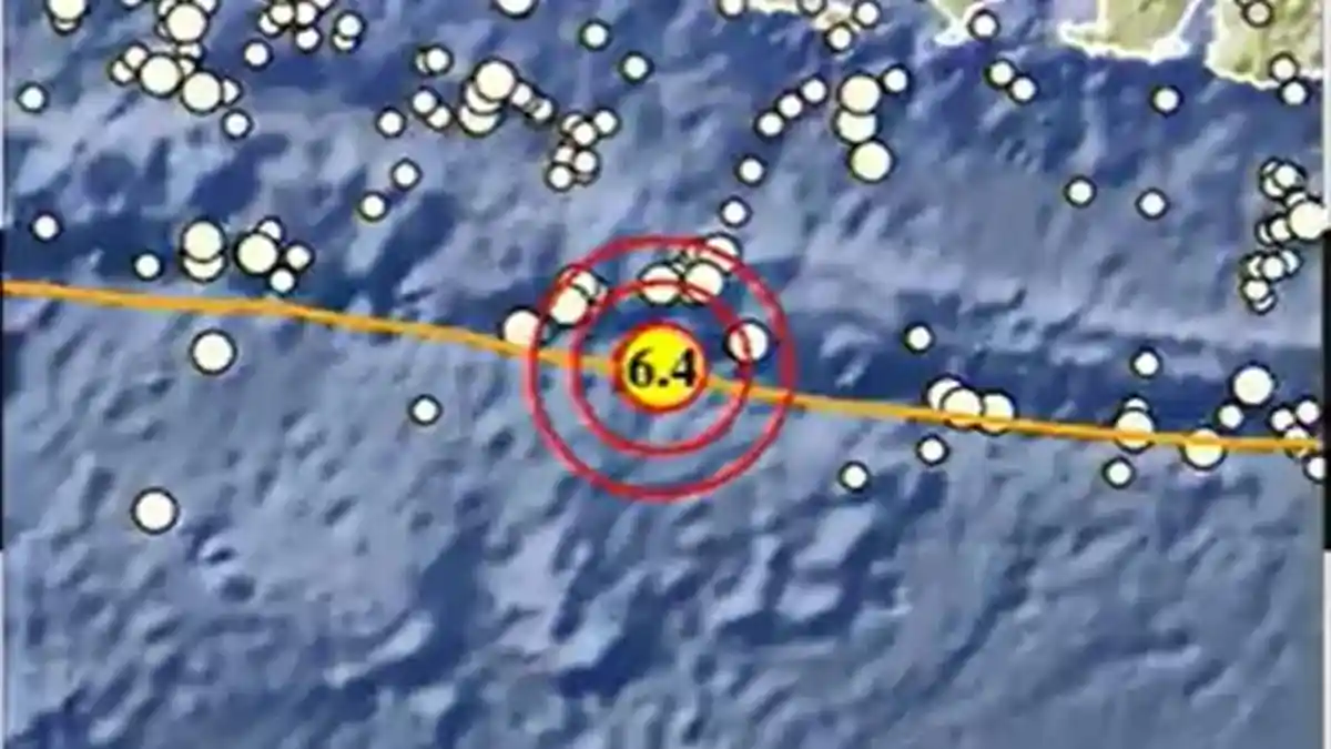 BREAKING NEWS, Gempa 6,4 SR Guncang Wilayah Jawa Timur