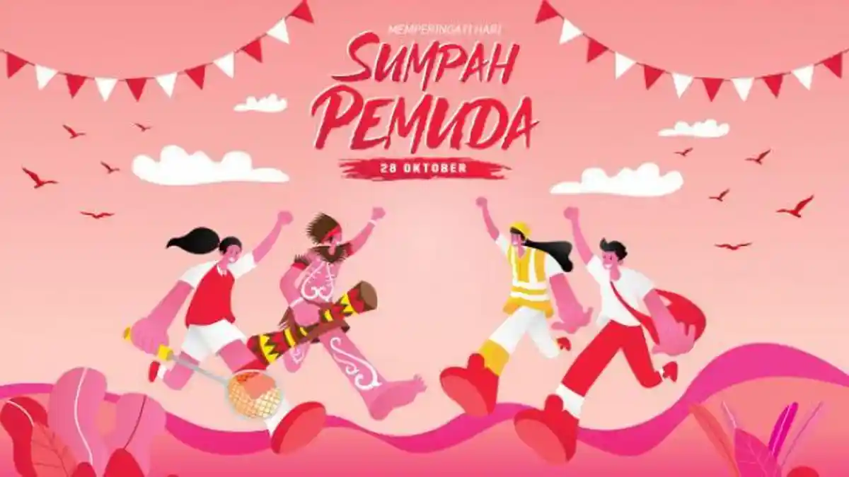 Sejarah dan Link Twibbon Hari Sumpah Pemuda yang Bersamaan Dengan Hari Pemuda, Simak Penjelasannya