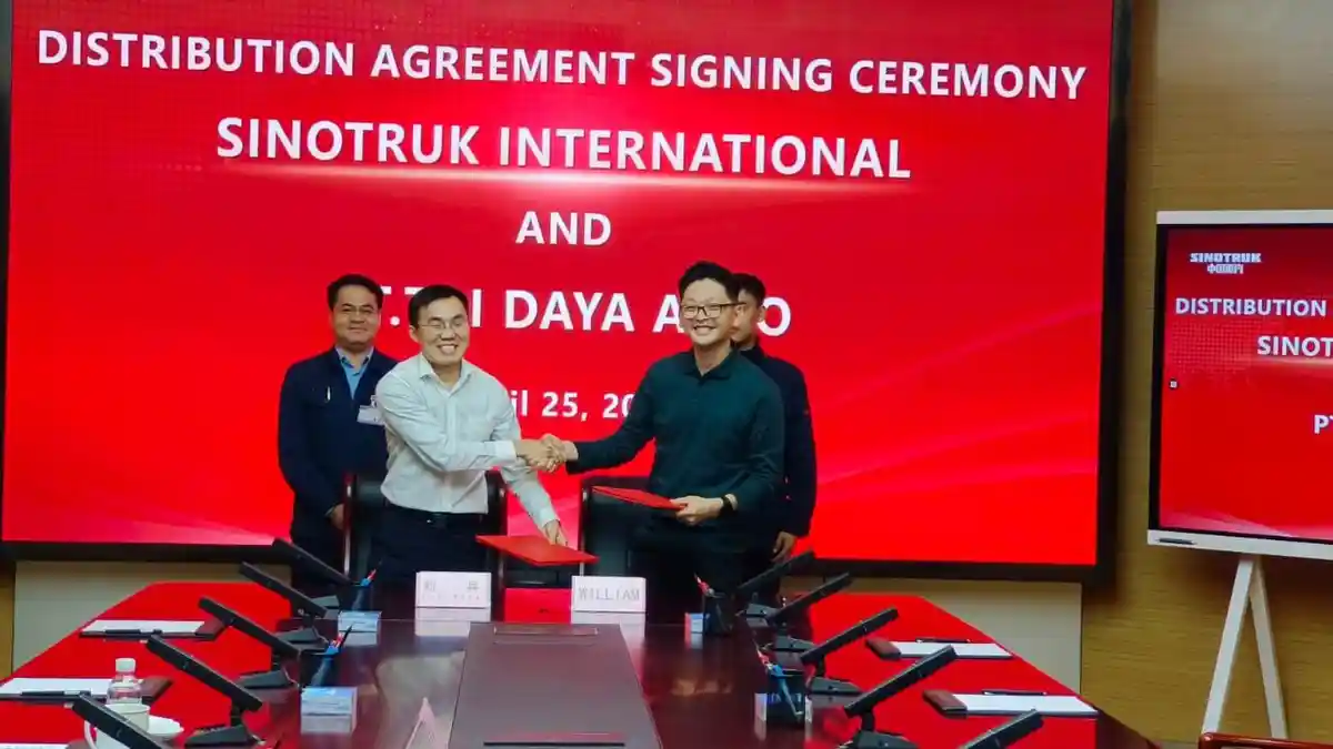 PT Tridaya Auto Resmi Jadi Dealer Resmi SINOTRUK - HOWO di Indonesia Timur