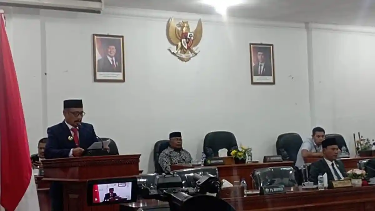 DPRK Bireuen Gelar Rapat Paripurna Penyampaian Raqan APBK 2025