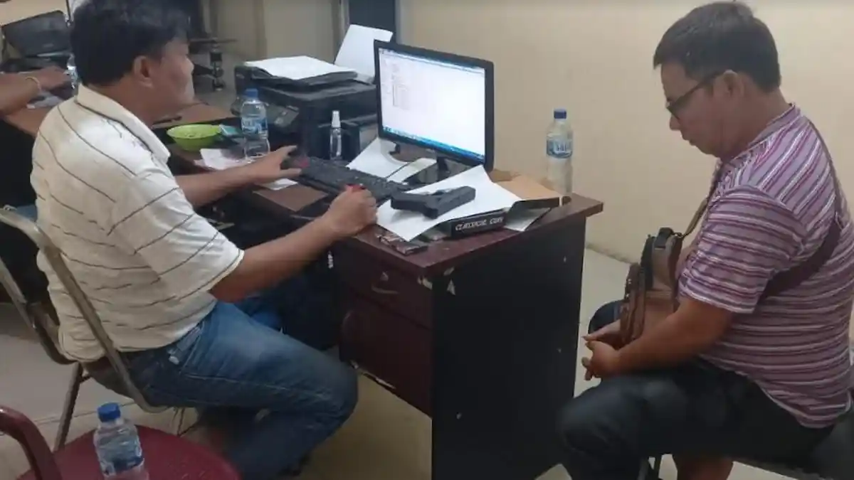 PRIA yang Letuskan Senjata saat Pelantikan Kades Cinta Damai Akhirnya Ditangkap