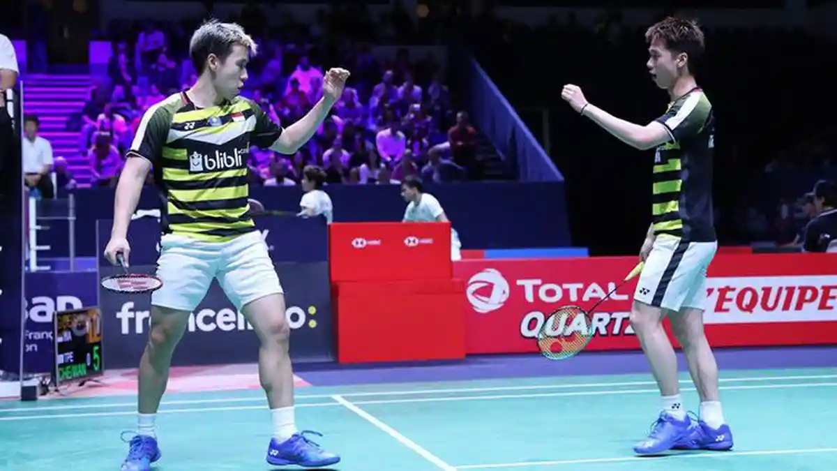 Hasil Lengkap Indonesia Masters 2019, Kevin/Marcus Sabet Gelar Usai Kalahkan Ahsan/Hendra