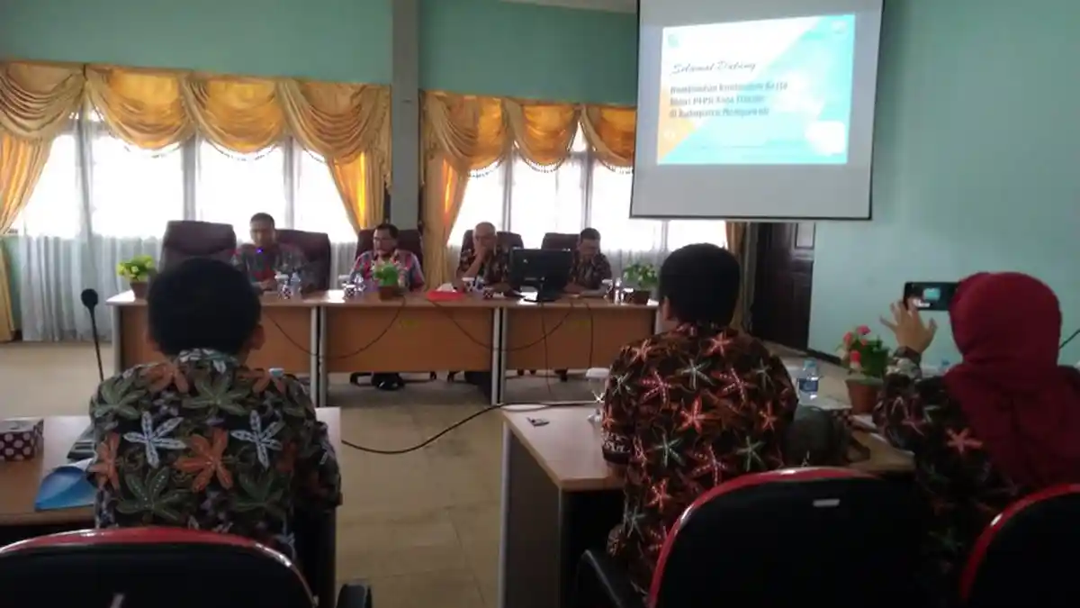 Kunjungan ke Mempawah, Dinas PUPR Cimahi Bahas Sistem Informasi Tata Ruang