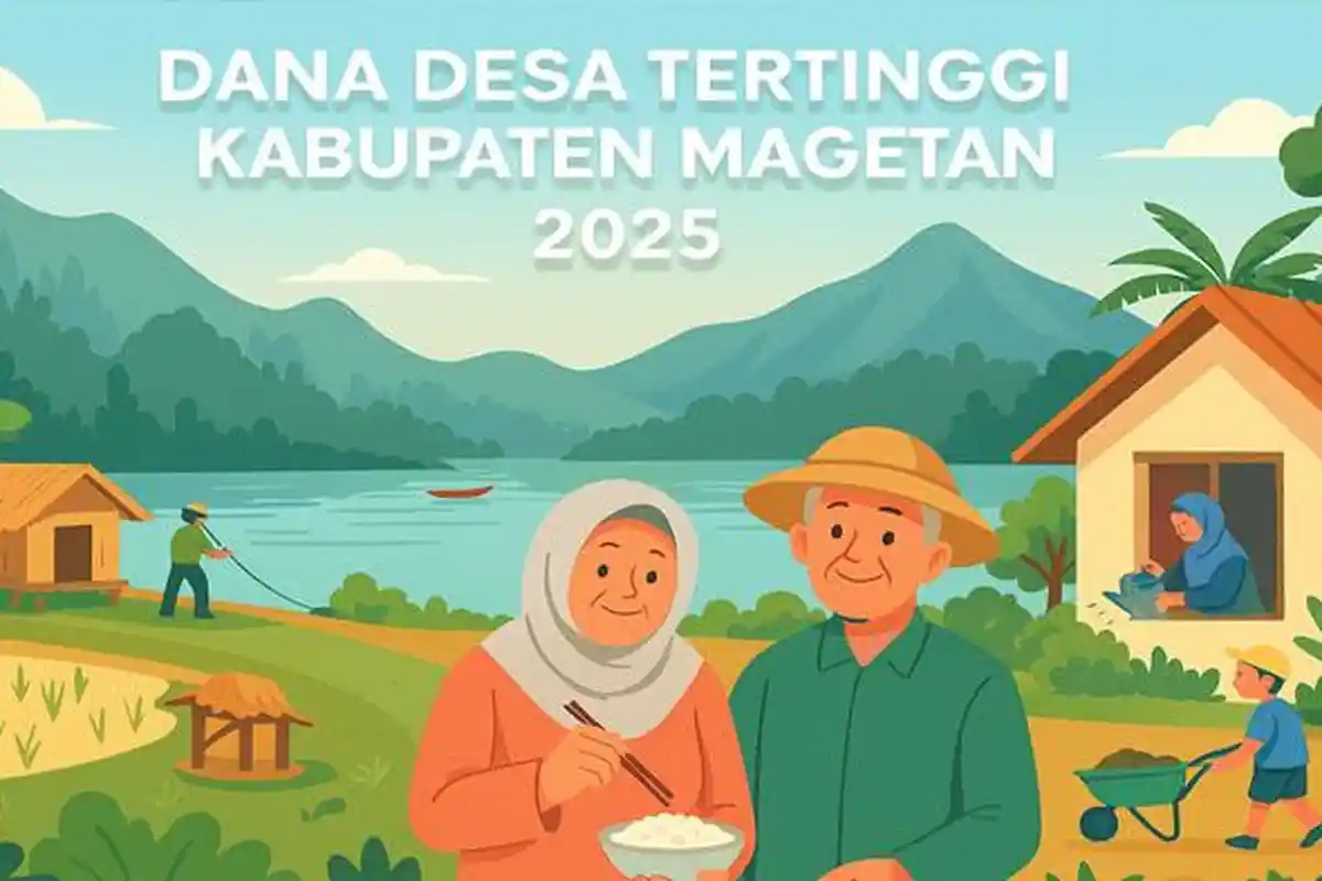 Inilah 10 Desa di Kabupaten Magetan Jawa Timur Dapat Dana Desa 2025 Tertinggi Capai Rp 1,4 Miliar