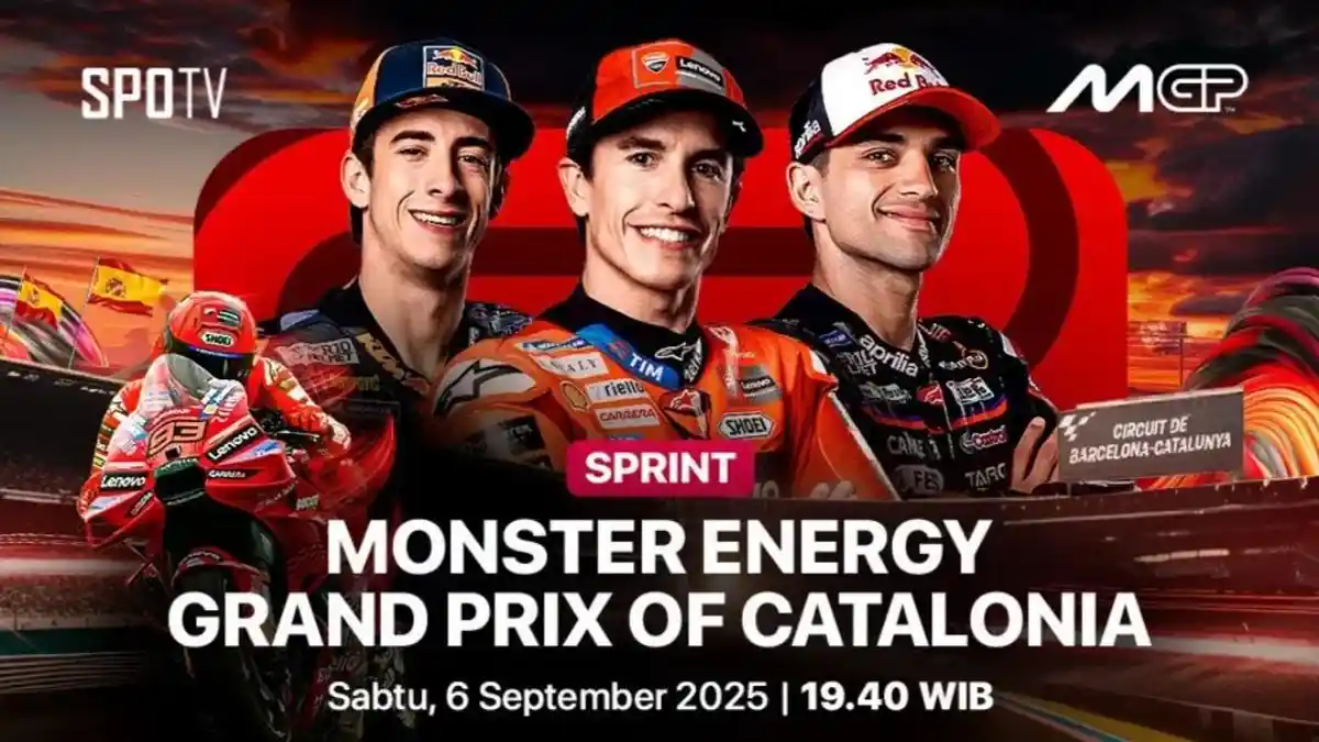 LINK dan Jadwal MotoGP Catalunya Siaran Trans7 Sprint Hingga Race Malam ...