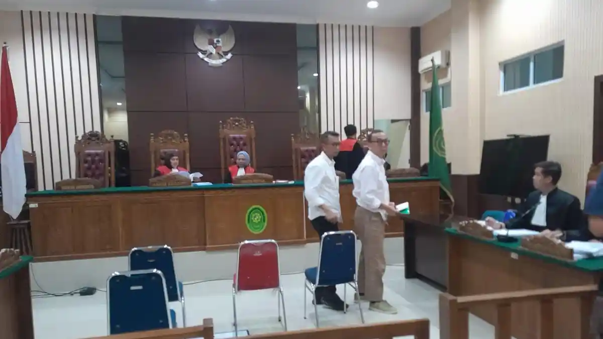 Mantan Plt Kadis Perkim Bintan di Tuntut 2 Tahun Penjara dan Denda 100 Juta