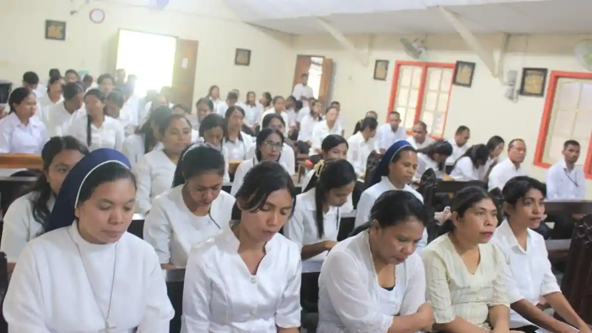 Setelah Diyudisium, 90 Guru Agama katolik di Flotim NTT Bakal ikut PPG Batch 3