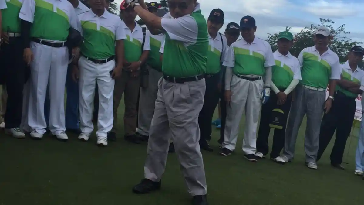 Wapres JK Buka Turnamen Golf