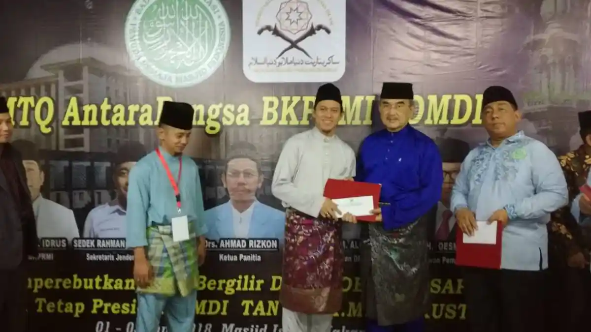 Qori Aceh dan Qoriah Riau Juara MTQ Se-Asean