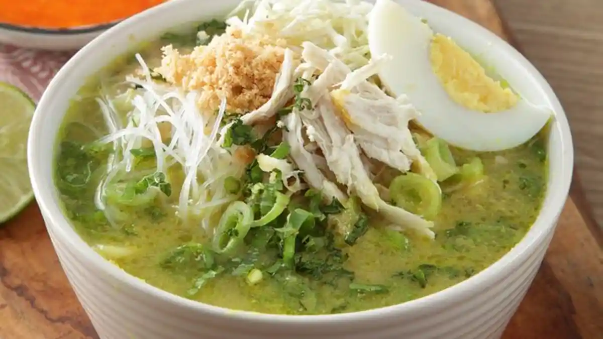 Resep Soto Ayam Khas Surabaya, Tanpa Santan dan Berkuah Kental