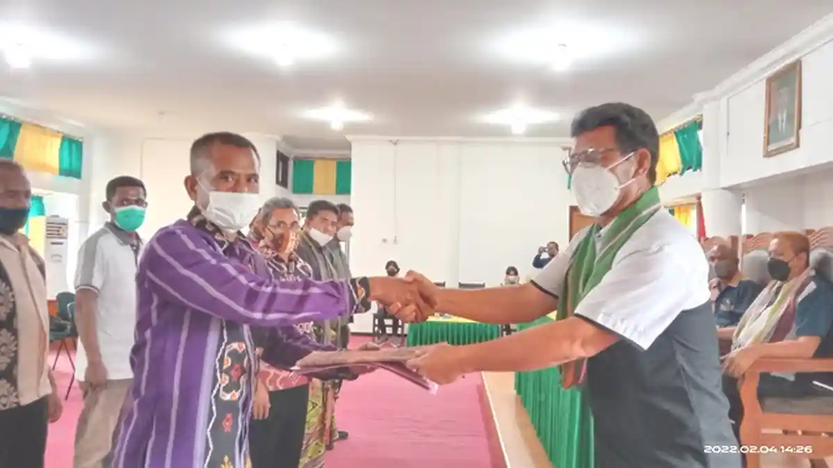 Percasi Kabupaten TTU Gelar Pelantikan Badan Pengurus Periode 2021-2025