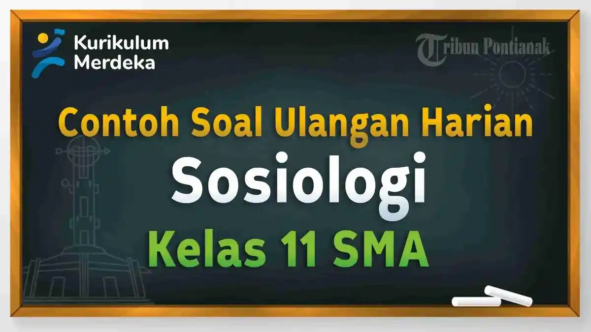MODUL Sosiologi Kelas 11 SMA/MA Kurikulum Merdeka Semester 1 dan 2 Lengkap LINK Download