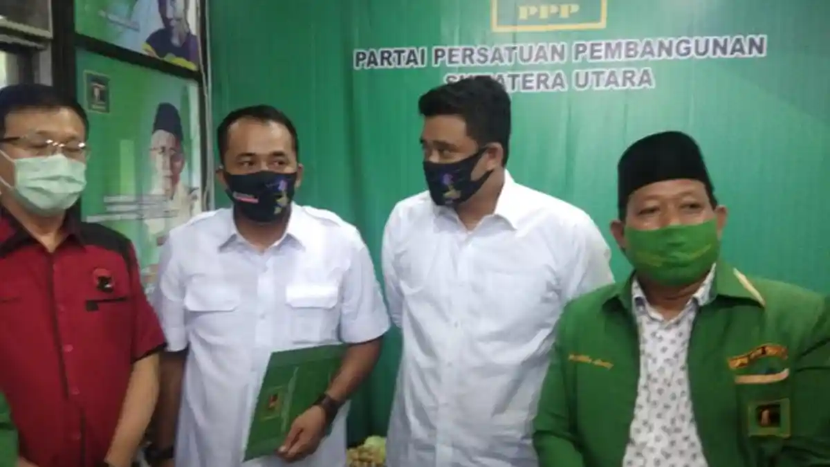 BREAKING NEWS, PPP Dukung Menantu Presiden, Bobby Nasution: Harus Menang dengan Elegan