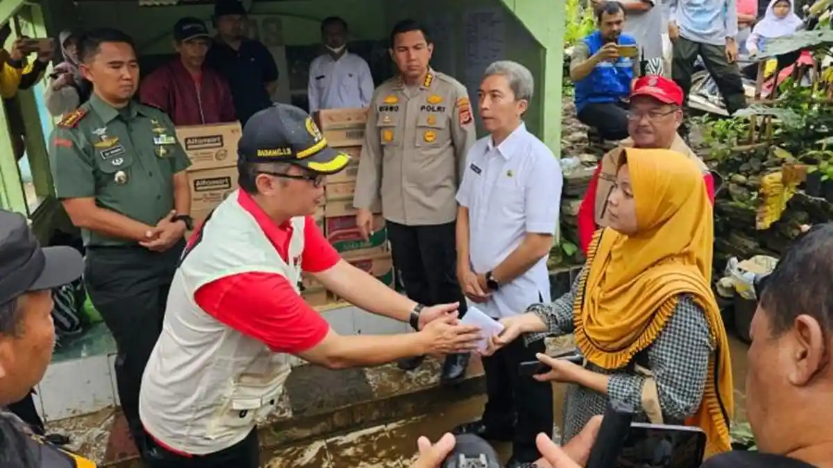 Wakil Ketua II DPRD Kota Bogor, Dadang Iskandar Danubrata Berharap 4 Korban Longsor Lekas Ditemukan