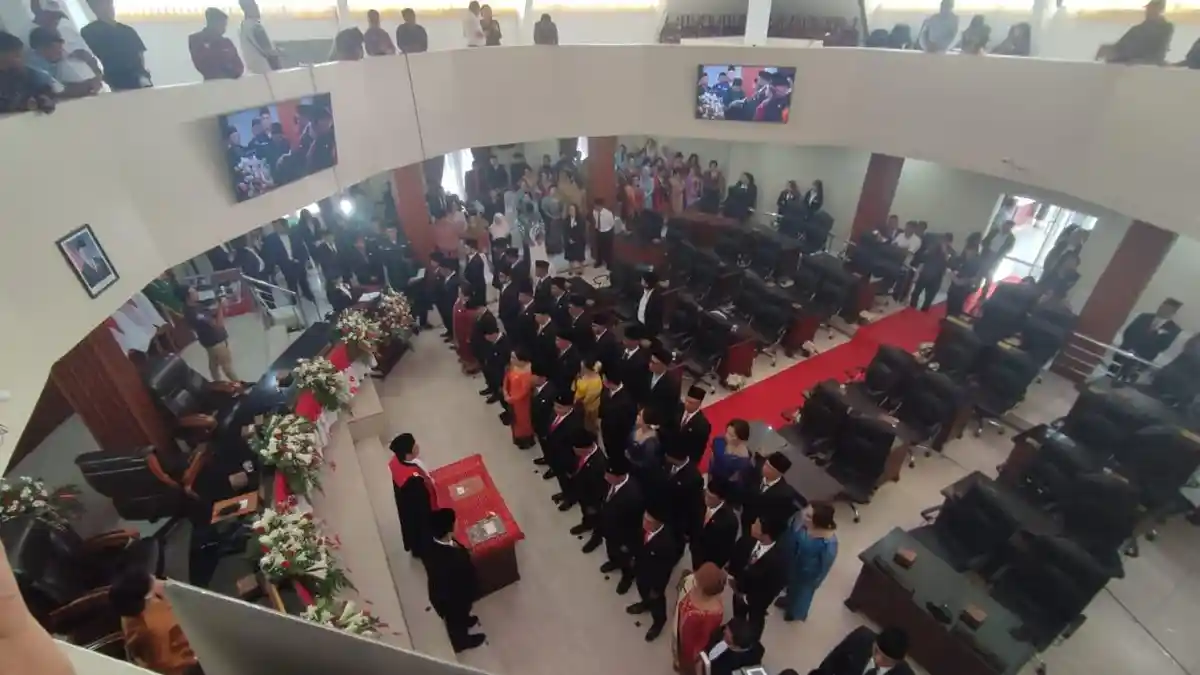 Daftar Nama 3 Purnawirawan Polri yang Dilantik Jadi Anggota DPRD Karo Periode 2024-2029