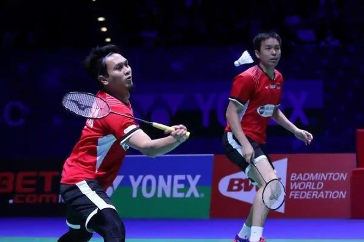 Hasil India Open 2022 - Mohammad Ahsan/Hendra Setiawan Melaju ke Final