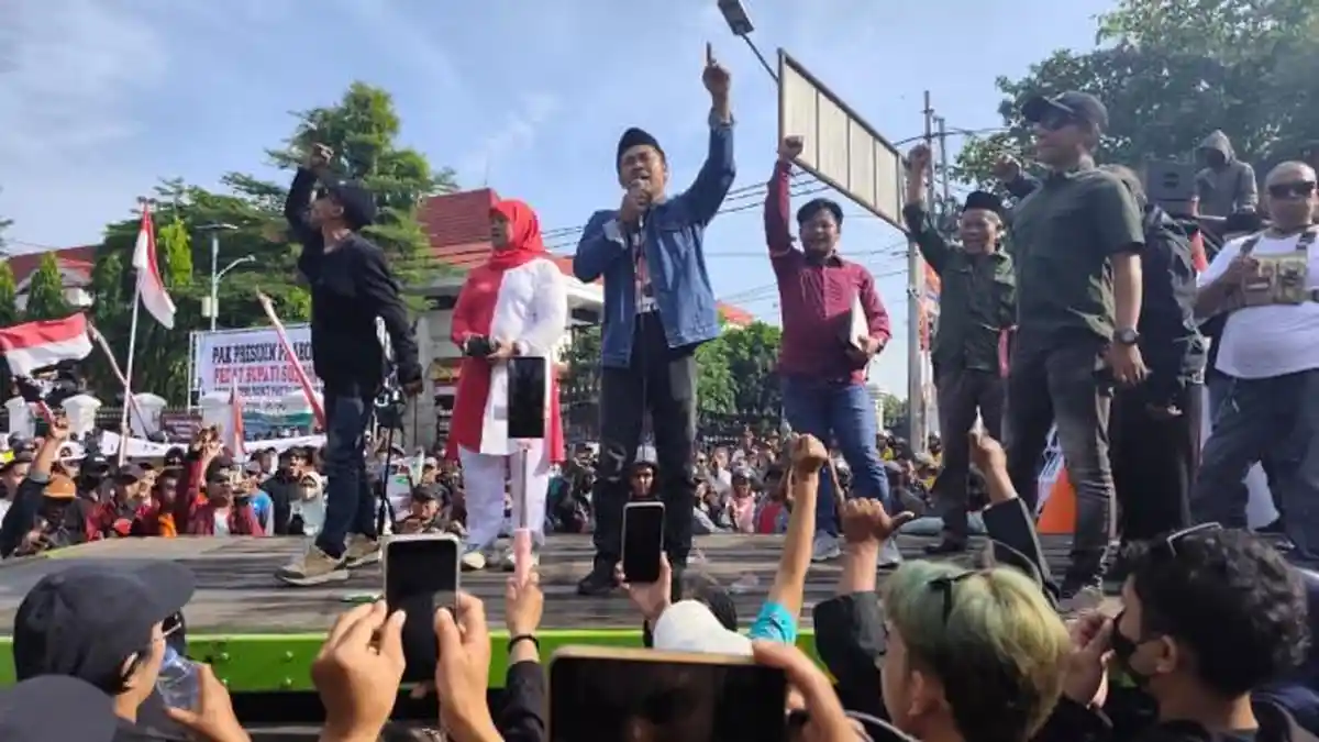 Presiden Prabowo Sayangkan Kericuhan Unjuk Rasa di Pati, Fraksi Gerindra Turut Pengusul Hak Angket