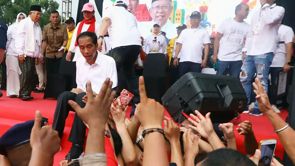 Jokowi: Jangan Terhasut Fitnah dan Hoaks