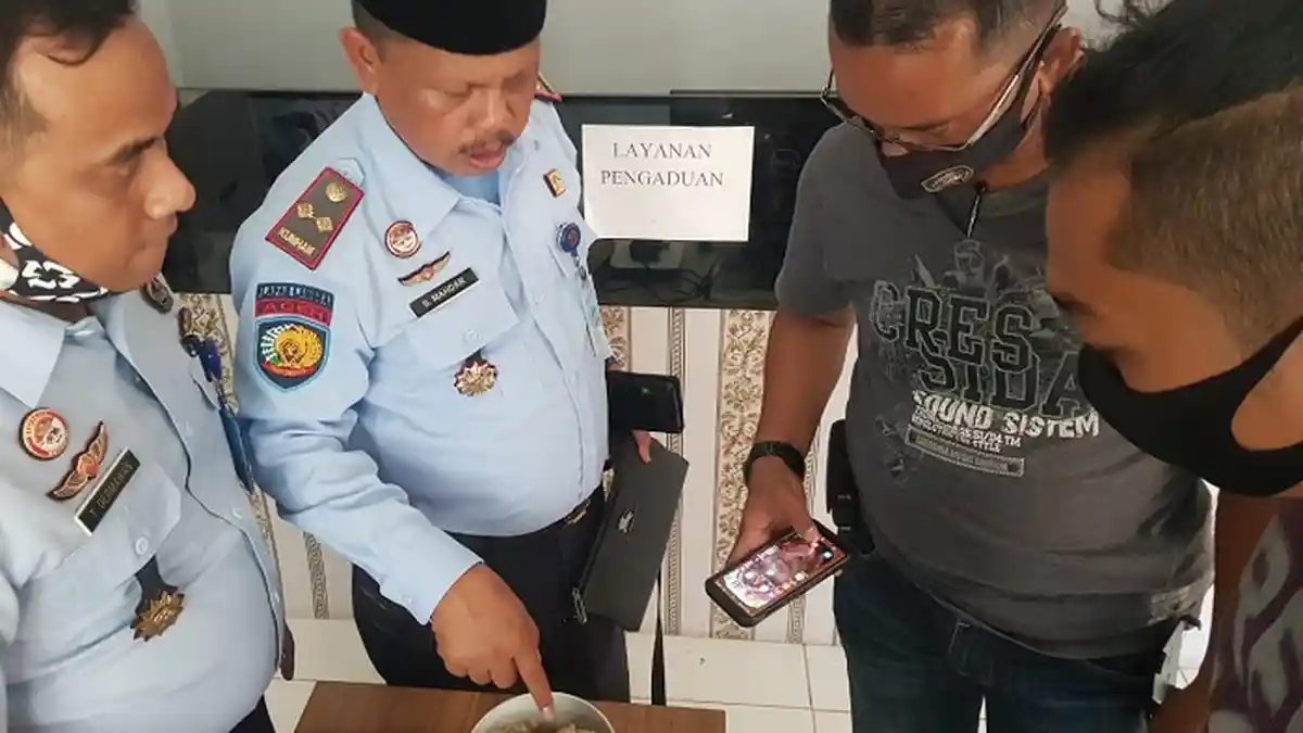 Narkoba Diduga Sabu Hendak Diselundupkan ke Lapas II B Langsa Digagalkan, Diselipkan Dalam Bakso