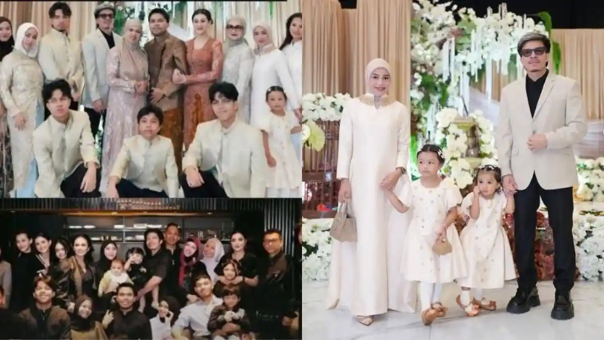 Posisi Sebenarnya Aurel di Sesi Foto Keluarga Gen Halilintar, Terungkap Peran Aaliyah Massaid
