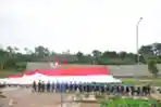 Bendera Merah Putih Raksasa di Titik 0 KM Sota Merauke