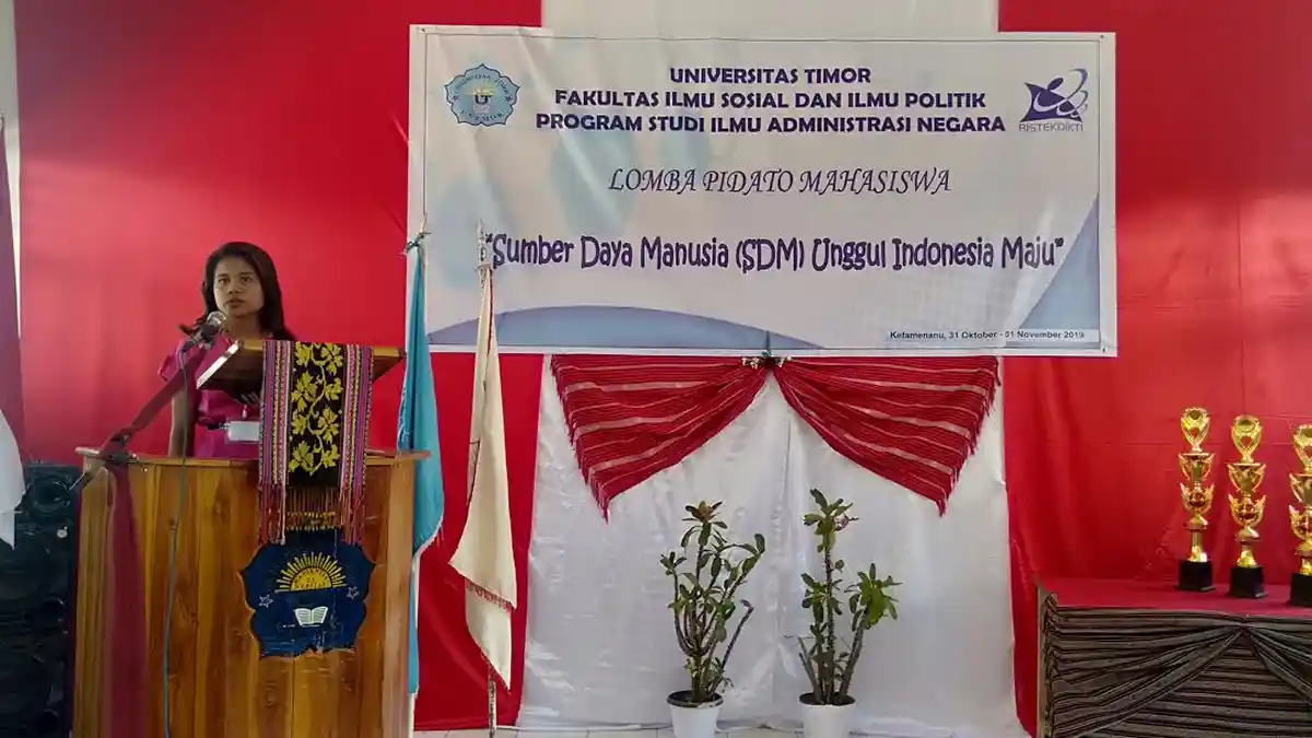 Fisipol Unimor Gelar Lomba Pidato