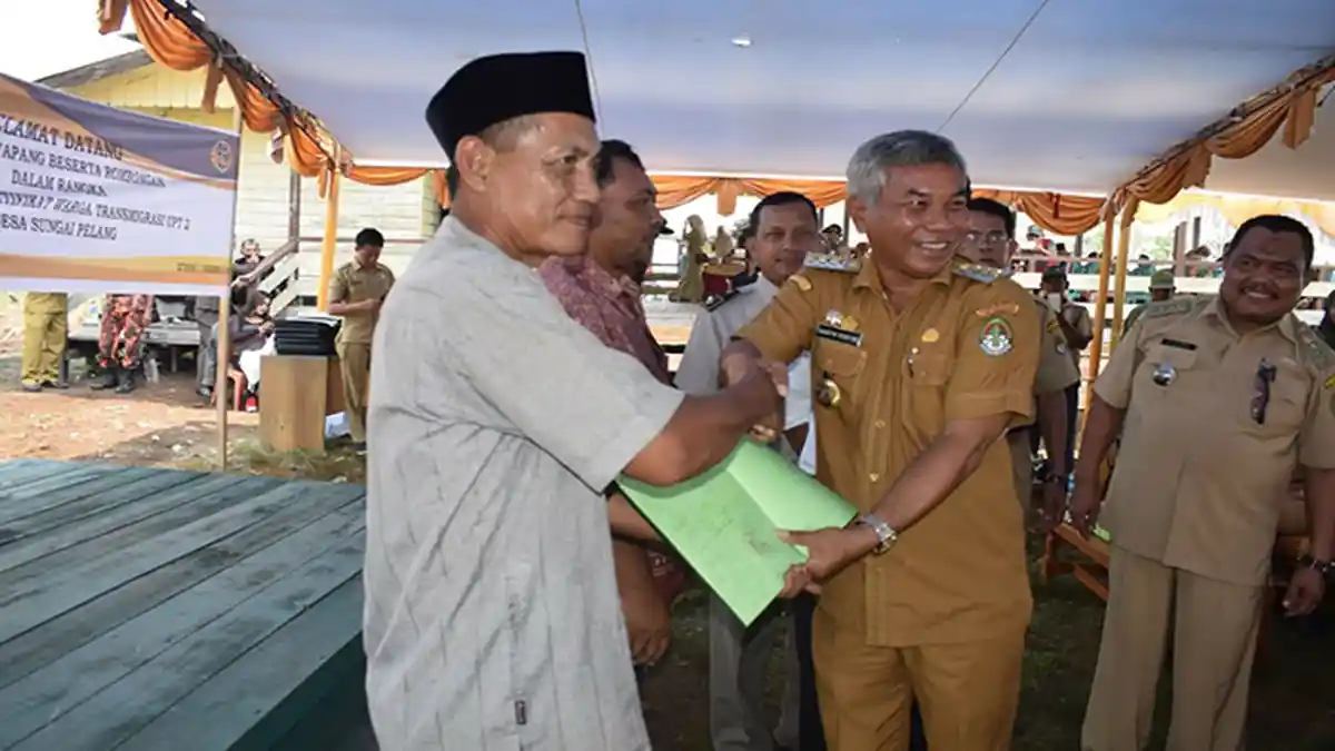 Kantor ATR/BPN Ketapang Sudah Serahkan 5.500 Sertifikat Tanah Melalui Program PTSL