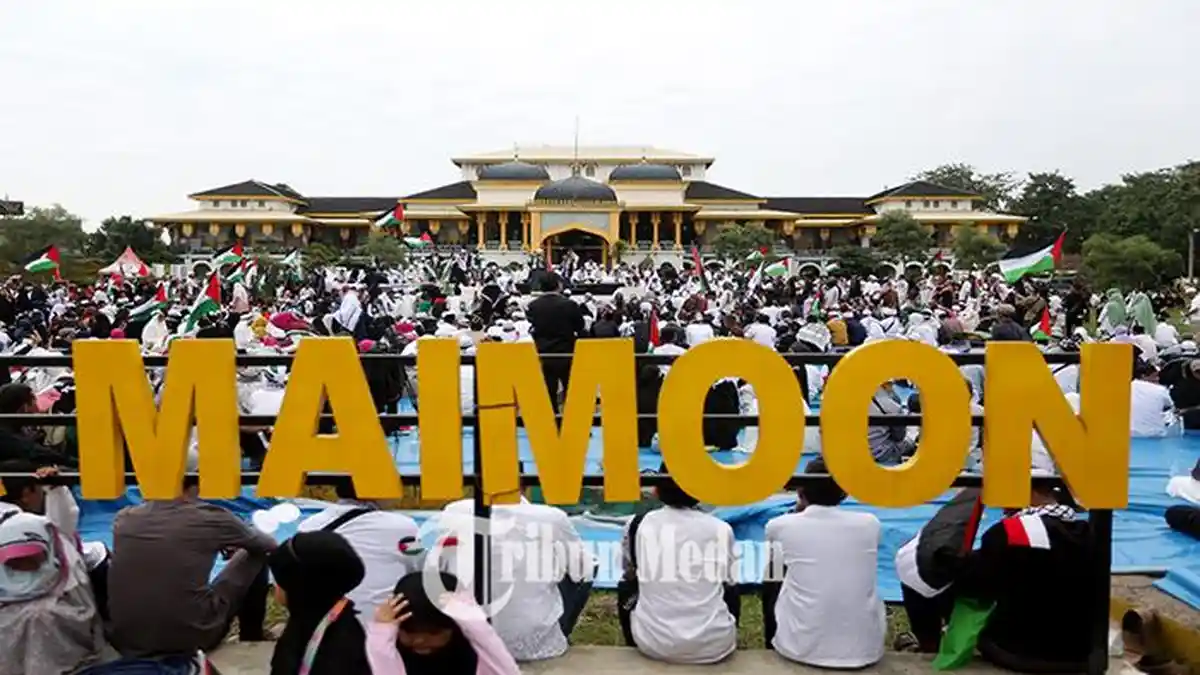 Berita Foto: SOLIDARITAS untuk Palestina, Bergema dari Istana Maimun Kota Medan - 10122023_AKSI-BELA-PALESTINA_ABDAN-SYAKURO-6.jpg