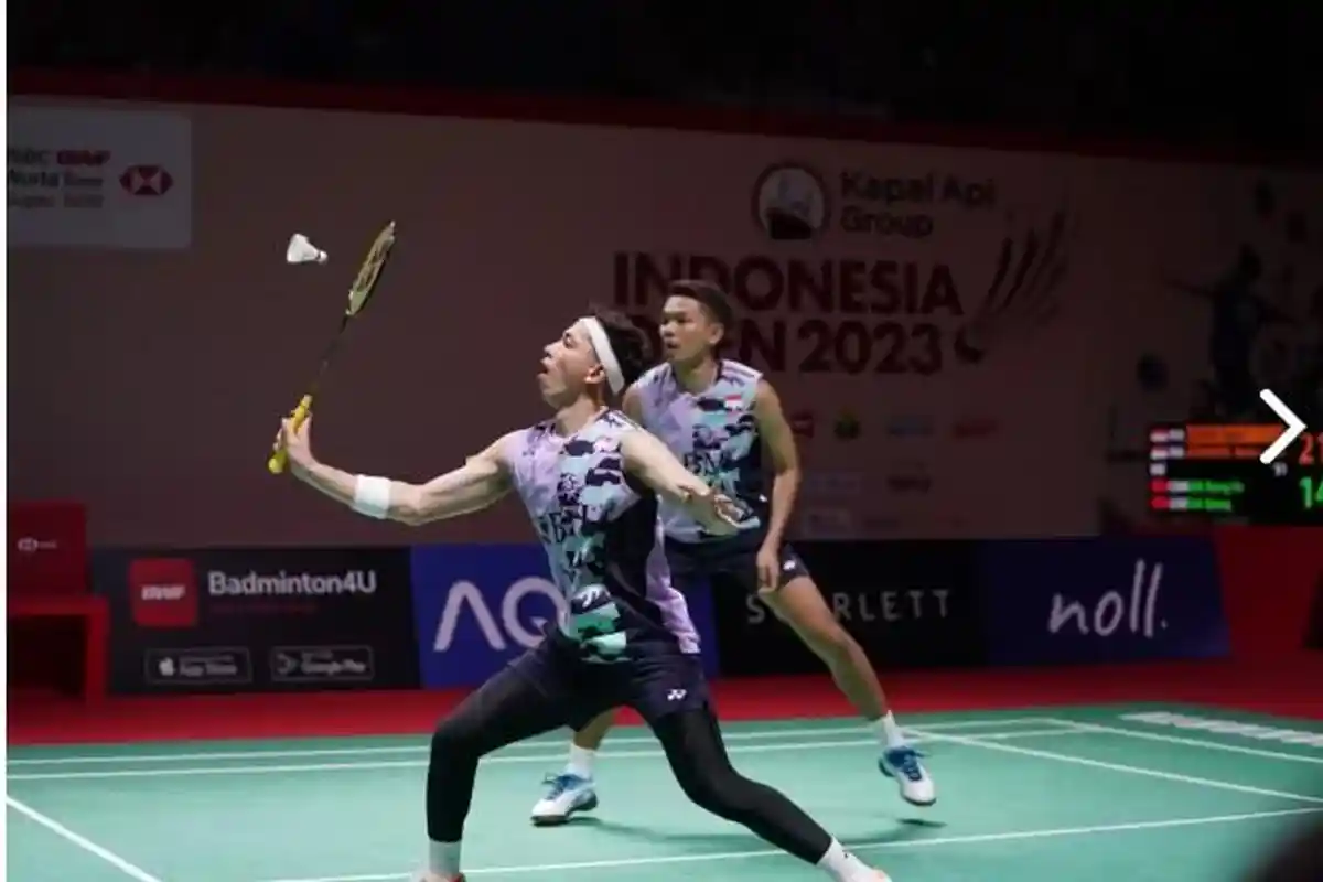 Fajar/Rian Dipaksa Menyerah 13-21, 13-21 oleh Pasangan India di Indonesia Open 2023