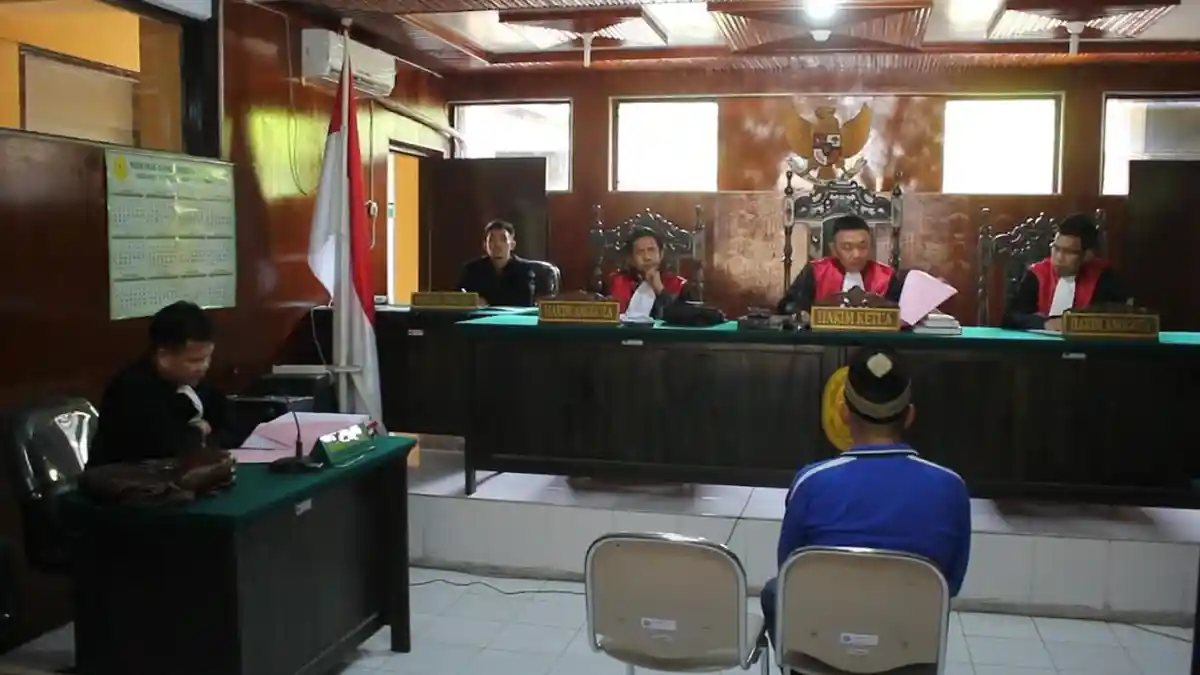 PN Majene Gelar Sidang Money Politik
