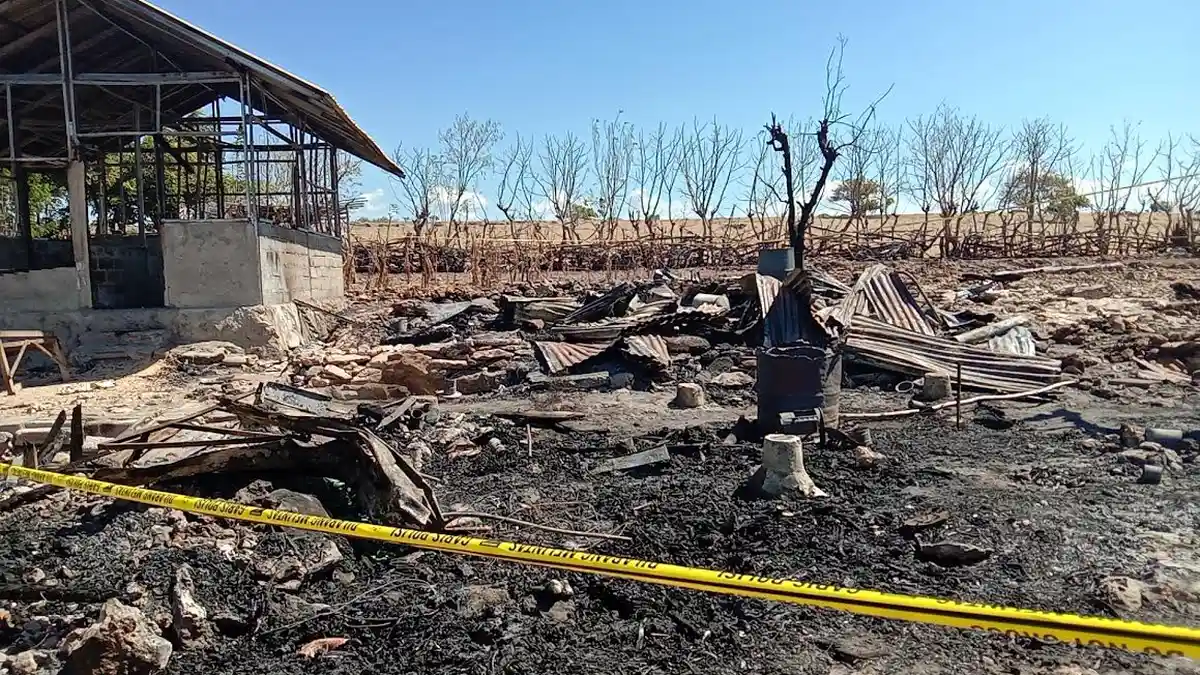 Kebakaran di Sumba Timur, Korban Belum Dimakamkan