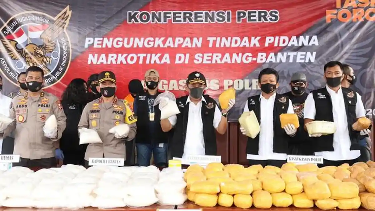 Bareskrim Polri Ungkap Ratusan Kilo Narkoba, LEPPAMI PB HMI: Gerakan Anti Narkoba Harus Digalakkan