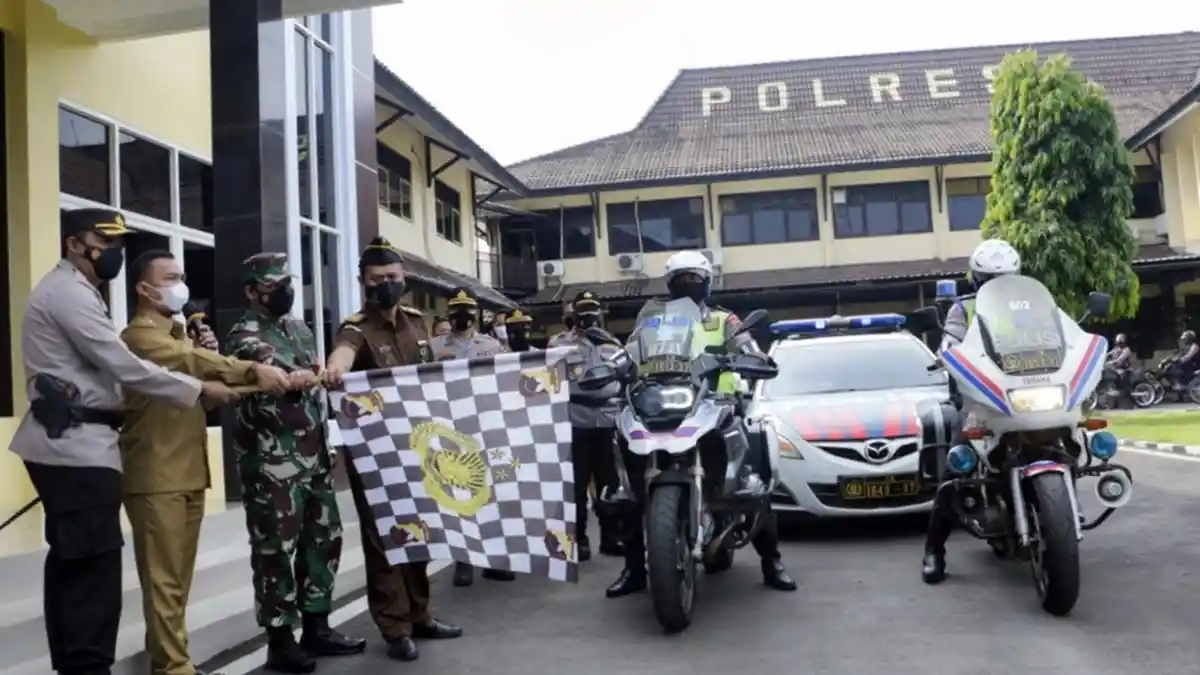 Sehari 40 Kasus Covid-19 di Batang, Petugas Ops Lilin Candi Diminta Tegas Ketika Jumpai Kerumunan