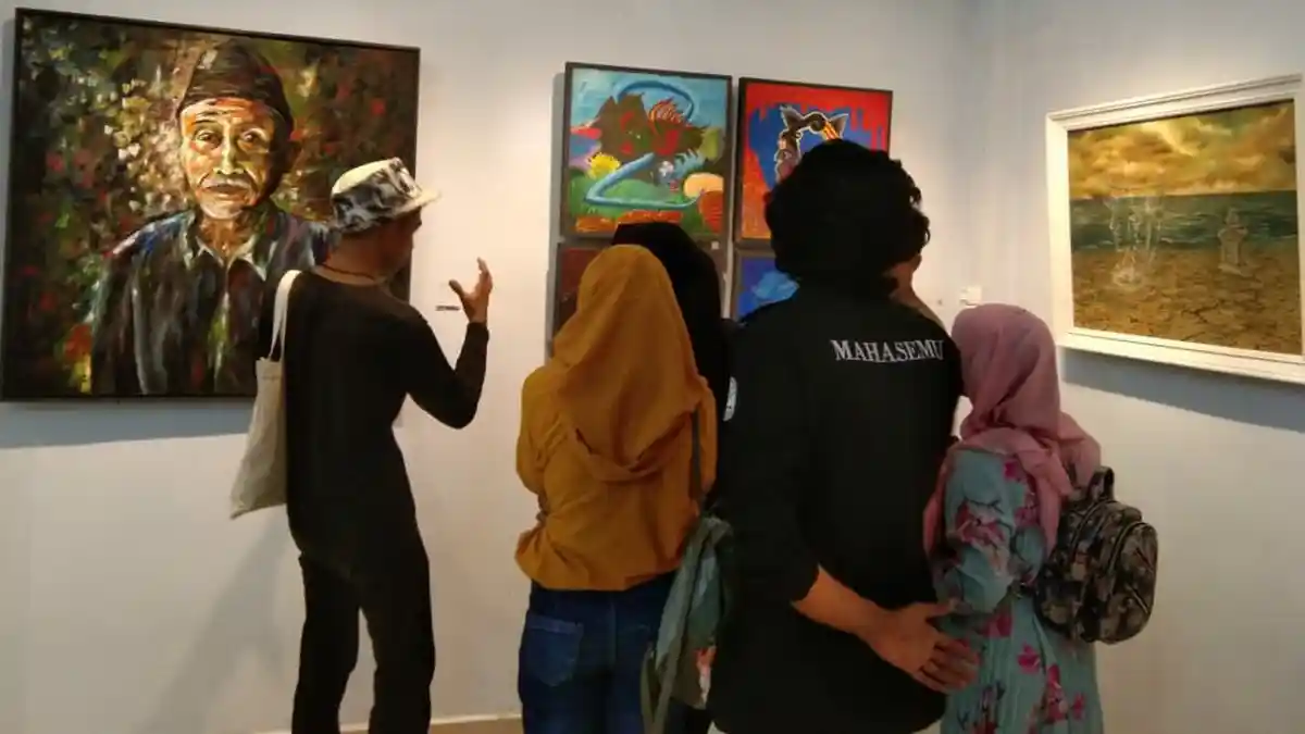 Banyak Nasehat Kehidupan Dalam Pameran Seni Rupa Kelana