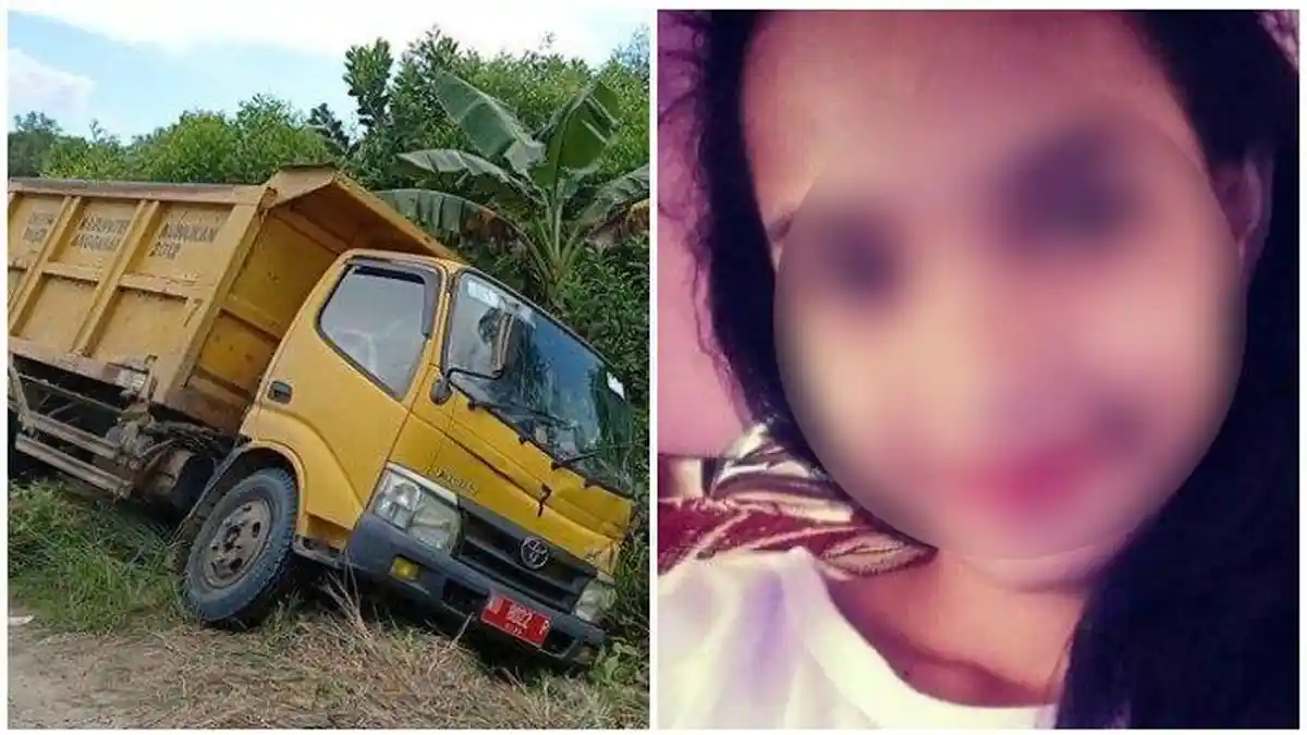 Sopir Truk Tabrak Mahasiswi Hingga Tewas, Lalu Sembunyikan Mayat Korban di Semak-semak