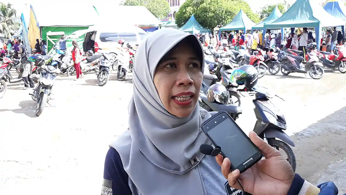 Diskumindag Sambas Pantau Lonjakan Harga Kebutuhan Pokok