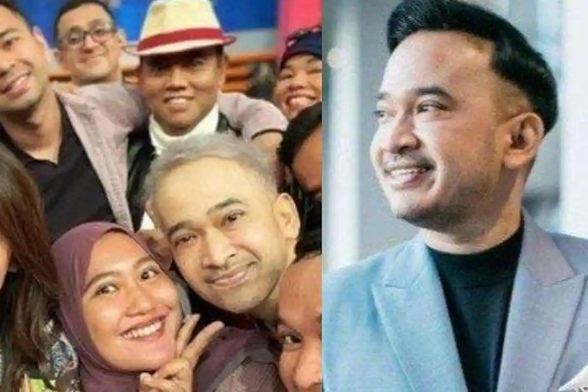 Raffi Ahmad Panik Lihat Ruben Onsu Jatuh Didorong Kru TV Sampai Masuk Kolong Meja
