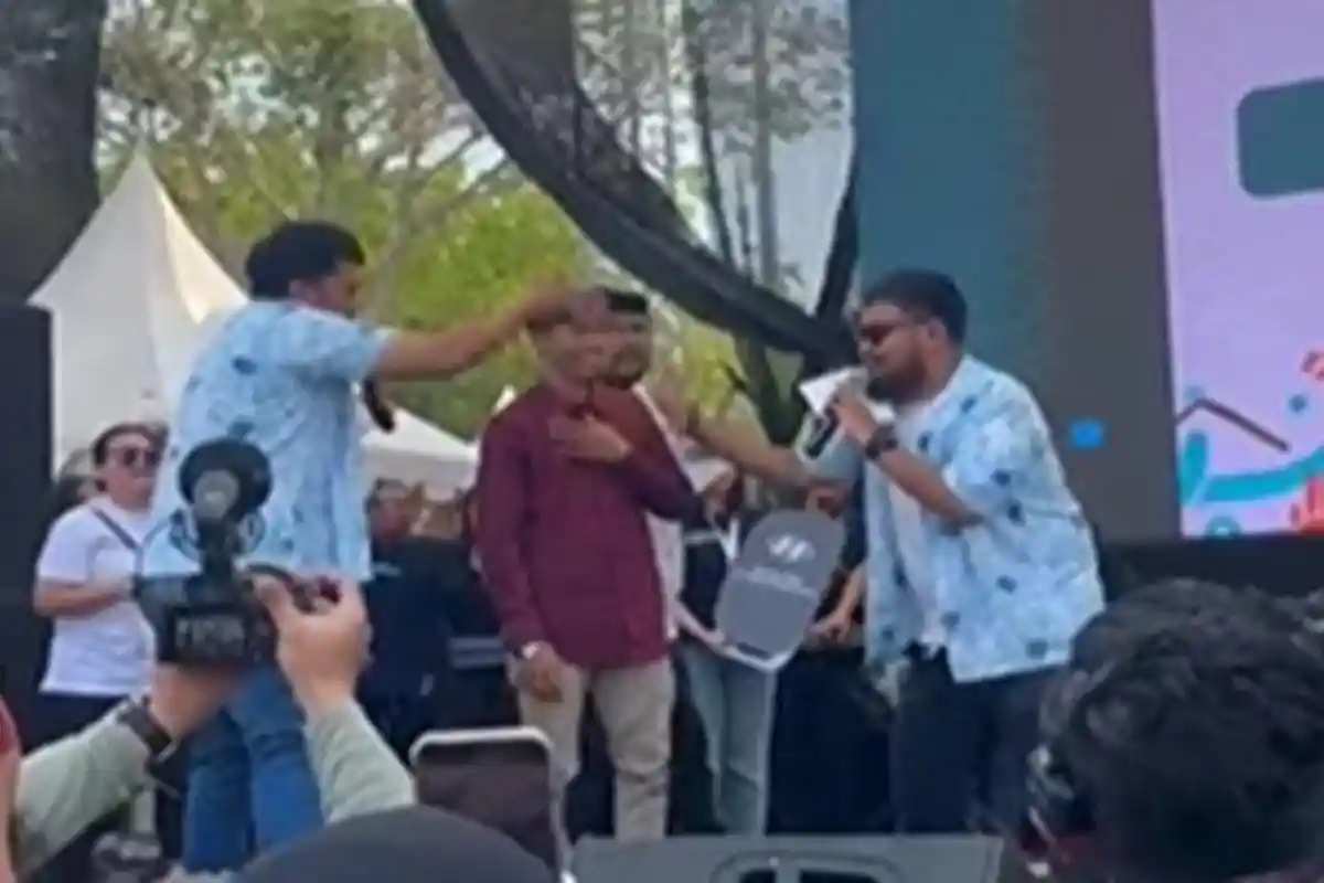 Inilah Sosok Rohim Pria Beruntung yang Berhasil Dapatkan Doorprize Mobil, Begini Reaksi Rigen