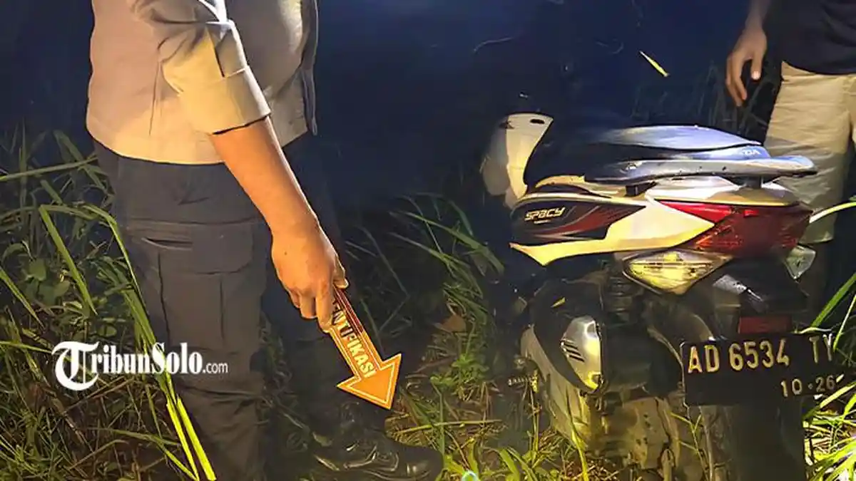 Siapa Pemilik Motor Misterius di Hutan Wonogiri? Ternyata Terdaftar atas Nama Warga Sragen