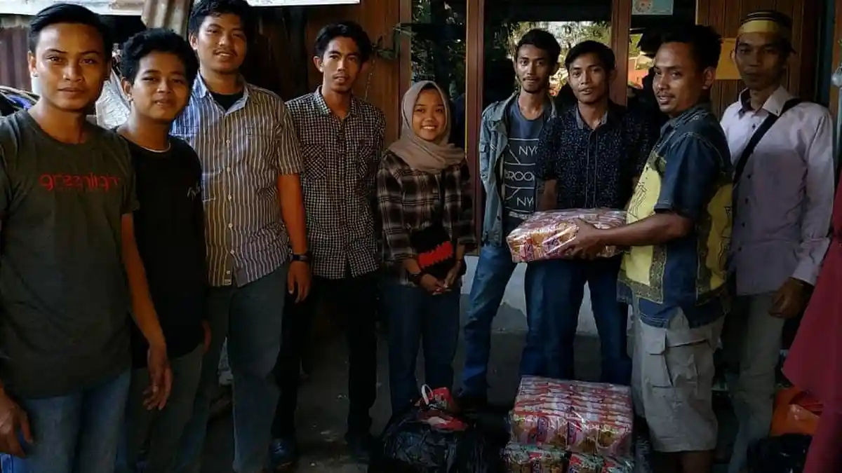 HPPMI Menyalurkan Bantuan ke Korban Kebakaran di Perumnas Tumalia