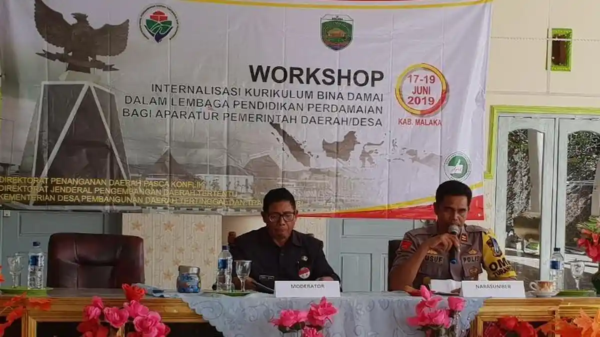 Kabupaten Malaka Gelar Workshop Internalisasi Kurikulum Bina Damai