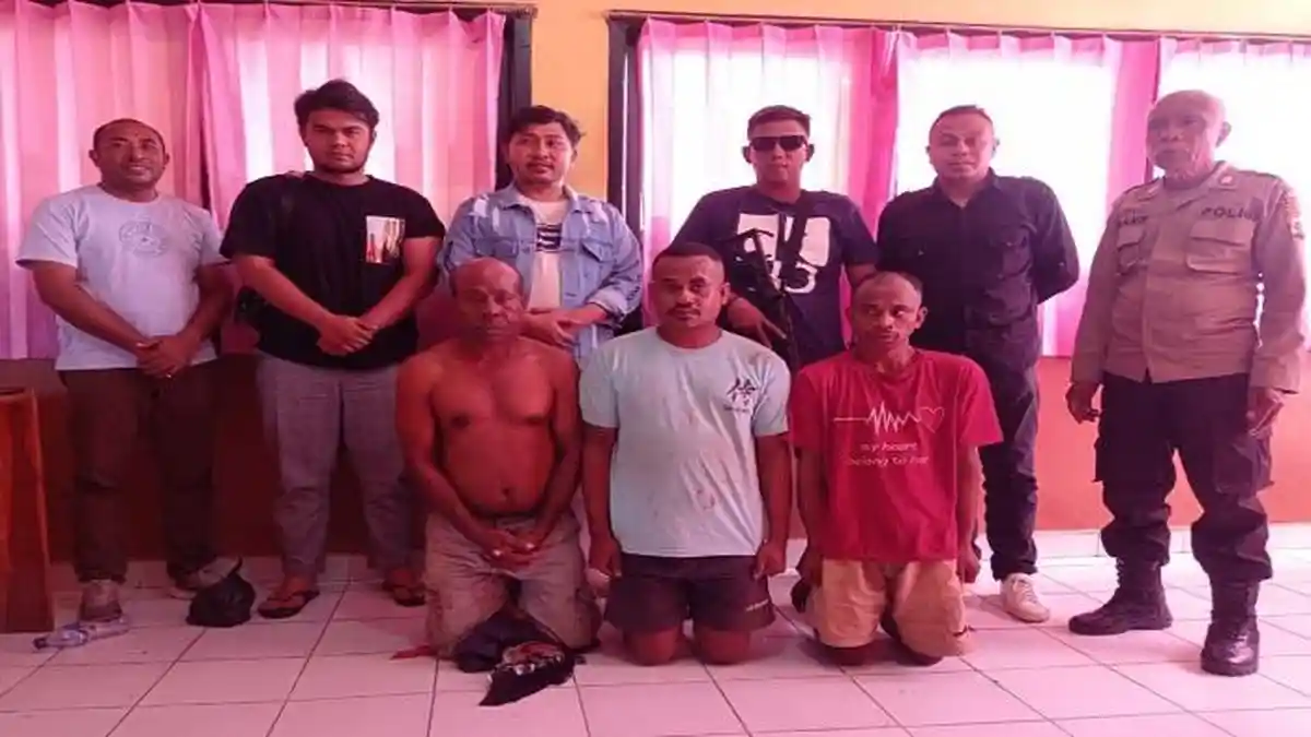 Pelaku Pencurian Ternak Sapi di Mollo Utara Diamankan Polres Timor Tengah Selatan