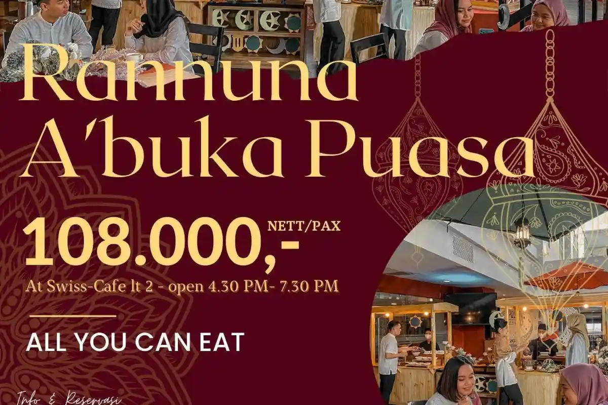 Buka Puasa di Swiss-Belinn Panakkukang Hanya Rp 108 Ribu, Ada Kambing Guling