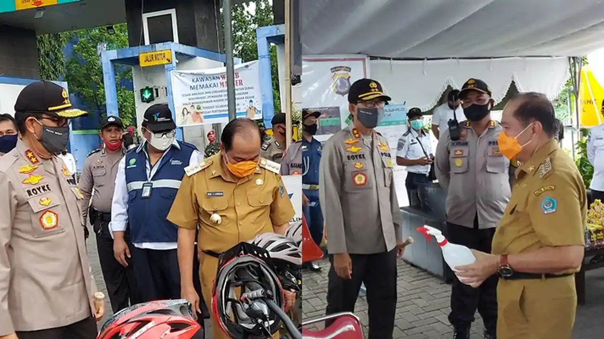 Pantau Check Point, Kapolda: Petugas di Pos Pengamanan dan Pelayanan Harus Sehat