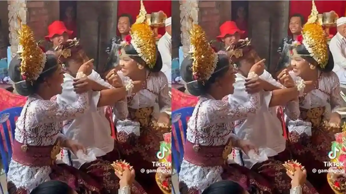 Viral Pernikahan Satu Pria dengan Dua Perempuan di Buleleng Bali, Perangkat Desa: Tidak Barengan