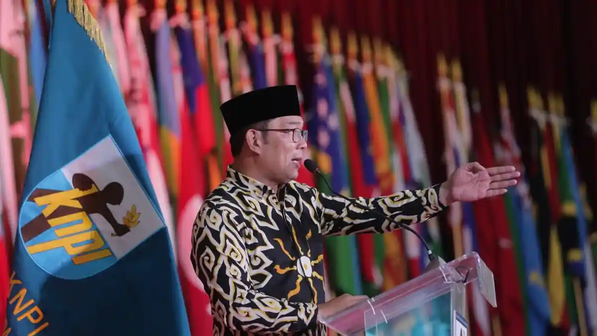 Hadiri Rakernas KNPI, Ridwan Kamil: KNPI Harus Kompak, Lahirkan Gagasan-gagasan Besar